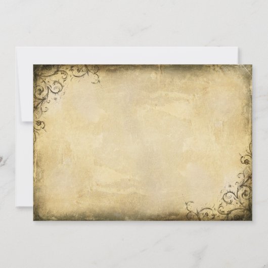  vrijgezellenfeest nodigt uit met pioenenenbloei kaart (Achterkant)