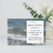 Vrijgezellenfeest Ocean en Sandy Beach Kaart (Staand voorkant)