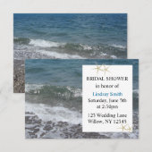 Vrijgezellenfeest Ocean en Sandy Beach Kaart (Voorkant / Achterkant)