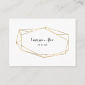 Vrijgezellenfeest of bruiloft van het Fonds voor h Informatiekaartje (Achterkant)