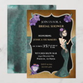 Vrijgezellenfeest Oktober Halloween Skeleton Kaart (Voorkant / Achterkant)