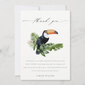 Vrijgezellenfeest onderwater zeewier bedankkaart (Voorkant)