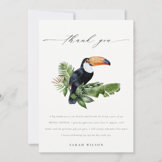 Vrijgezellenfeest onderwater zeewier bedankkaart (Voorkant)