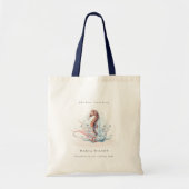 Vrijgezellenfeest onderwater zeewier tote bag (Voorkant)