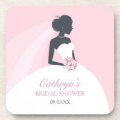 Vrijgezellenfeest Onderzetters (set van 4) (Voorkant)