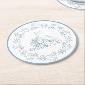 Vrijgezellenfeest - Onderzetters voor elegant blau (Gebogen)