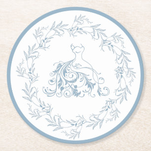 Vrijgezellenfeest - Onderzetters voor elegant blau