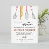 Vrijgezellenfeest ontvangen folie uitnodiging (Staand Voorkant)