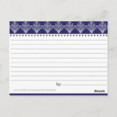 Vrijgezellenfeest Ontvangkaart Briefkaart (Achterkant)