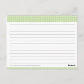 Vrijgezellenfeest Ontvangkaart Briefkaart (Achterkant)