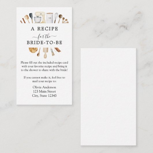 Vrijgezellenfeest Ontvankelijke aanvraag-behuizing Informatiekaartje (Voorkant / Achterkant)