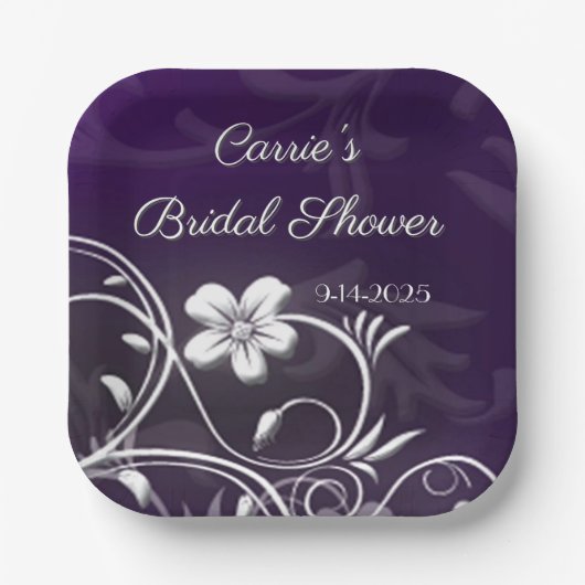 Vrijgezellenfeest op maat gemaakte papieren borden papieren bordje (Voorkant)