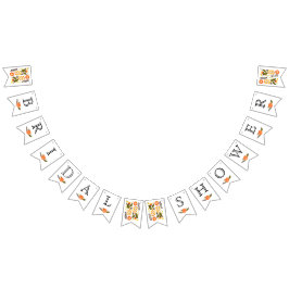 Vrijgezellenfeest oranje Gele Bloemen Trouwbloemen Vlaggetjes