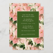 VRIJGEZELLENFEEST | Oude Rozen van gesmolten kool Kaart (Voorkant / Achterkant)