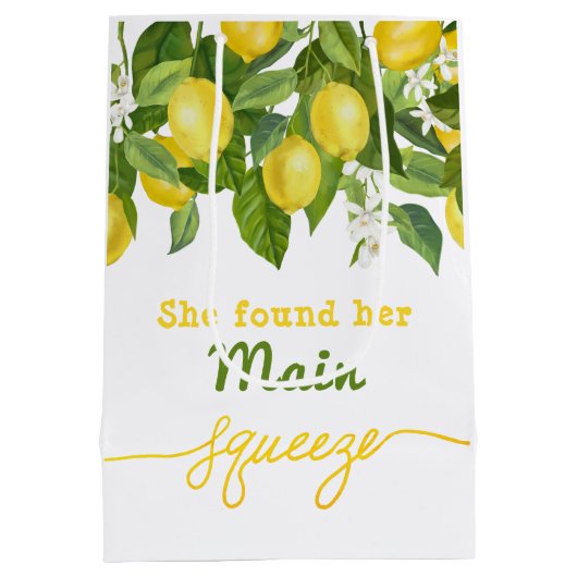 Vrijgezellenfeest over het hoofdkwartier van het t medium cadeauzakje (Achterkant)