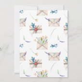 Vrijgezellenfeest over lange afstand per post kaart (Achterkant)