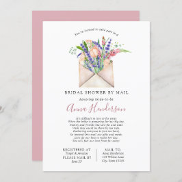 Vrijgezellenfeest over lange afstand per post kaart