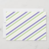 vrijgezellenfeest Paars Bachelorette Kaart (Achterkant)