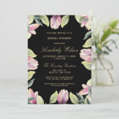 Vrijgezellenfeest Paars goudbloedige lentetop Kaart (Staand voorkant)