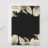 Vrijgezellenfeest Paars goudbloedige lentetop Kaart (Achterkant)