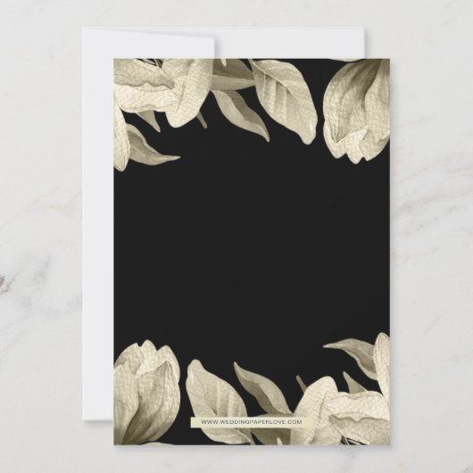 Vrijgezellenfeest Paars goudbloedige lentetop Kaart (Achterkant)