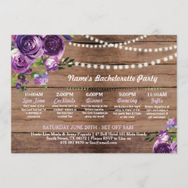 vrijgezellenfeest Paars landverlichting Kaart