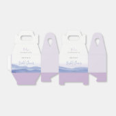 Vrijgezellenfeest Paarse bergen Bedankdoosjes (Uitgevouwen)