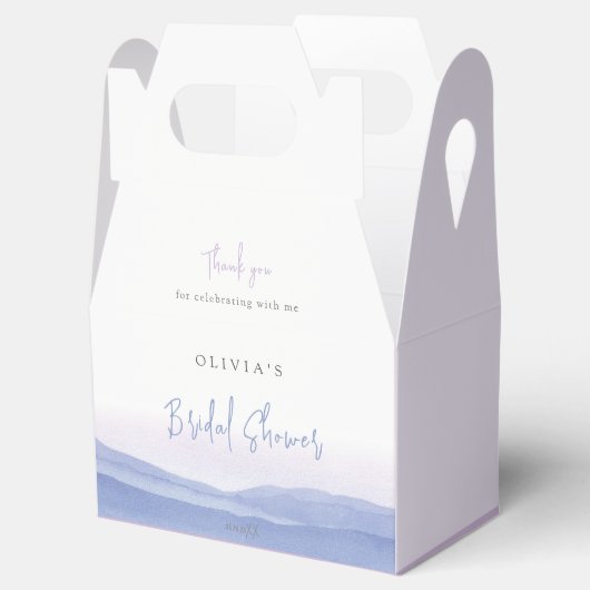 Vrijgezellenfeest Paarse bergen Bedankdoosjes (Geopend)