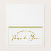 Vrijgezellenfeest Pack van 25 Mini-bedankkaarten Visitekaartje (Buitenkant ongevouwen)