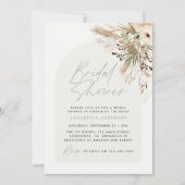 Vrijgezellenfeest pampas eucalyptus modern sage gr kaart (Voorkant)