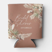 Vrijgezellenfeest pampas eucalyptus modern terraco blikjeskoeler (Voorkant)