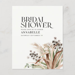 Vrijgezellenfeest pampas eucalyptus terracotta mod