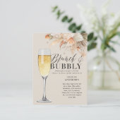 vrijgezellenfeest pampas gras uitnokken briefkaart (Staand voorkant)