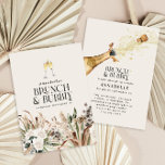 Vrijgezellenfeest pampas graschampagne brunch bubb kaart<br><div class="desc">Vrijgezellenfeest pampas gras en eucalyptus modern boho elegant stijlvolle brunch en bubbly champagne party nodigen design uit .</div>