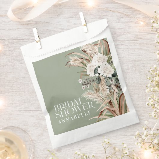 Vrijgezellenfeest pampas modern boho bevoordeeld bedankzakje (Geknipt)