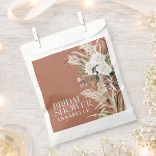 Vrijgezellenfeest pampas modern boho bevoordeeld bedankzakje