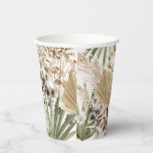 Vrijgezellenfeest pampas natuurlijke moderne parti papieren bekers (Rechts)