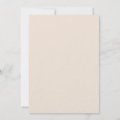 Vrijgezellenfeest pampas roos boho luxe kaart (Achterkant)