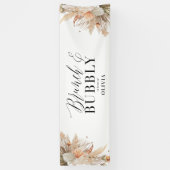 vrijgezellenfeest pampasgras spandoek (Verticaal)