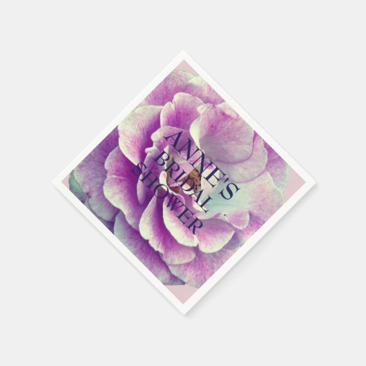 Vrijgezellenfeest papier servetten Roos (Hoek)