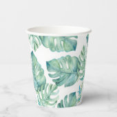 Vrijgezellenfeest Papieren Cups Tropische Zee Schi Papieren Bekers (Achterkant)