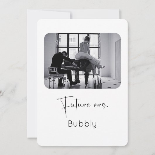 Vrijgezellenfeest Parels en Prosecco Kaart (Achterkant)