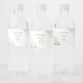 Vrijgezellenfeest paren Bindsetiket Waterflesetike Waterfles Etiket