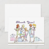 Vrijgezellenfeest Partij Bedankt voor je creditcar (Voorkant / Achterkant)