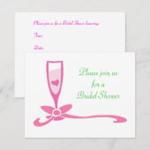 Vrijgezellenfeest Partij Uitnodigingen gepersonali (Voorkant / Achterkant)