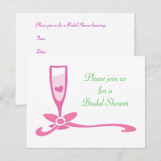 Vrijgezellenfeest Partij Uitnodigingen gepersonali (Voorkant / Achterkant)