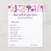 Vrijgezellenfeest partijspelplaten paarderugrol F Flyer (Voorkant)