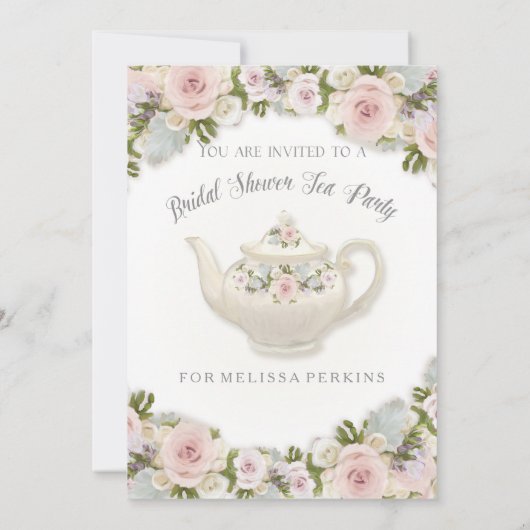 Vrijgezellenfeest Party Blush Roos Succulent Leaf Kaart (Achterkant)