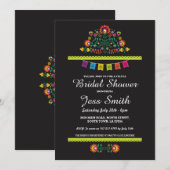 vrijgezellenfeest Party Fiesta Mexican Invite Kaart (Voorkant / Achterkant)