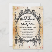 Vrijgezellenfeest Party Gothic Lijst Halloween Uit Kaart (Voorkant)